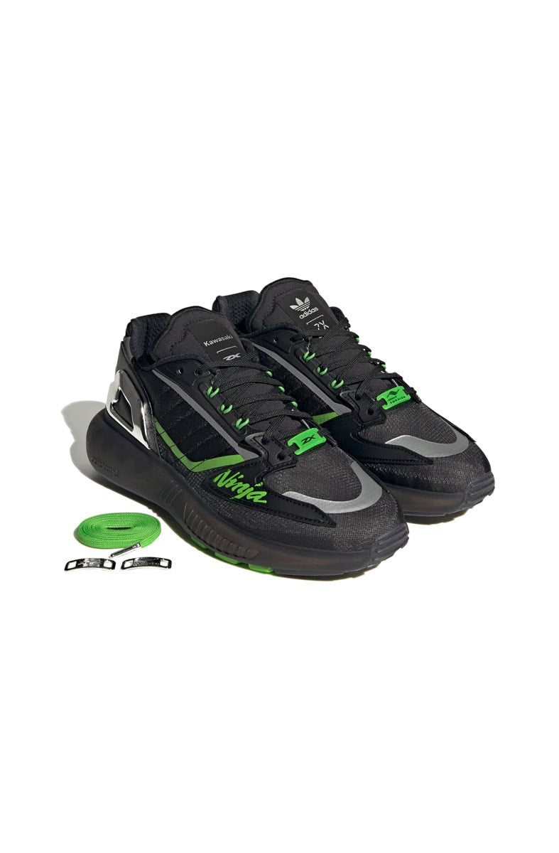 Tênis Adidas Zx 5k Boost Kawasaki Ninja Preto/Verde