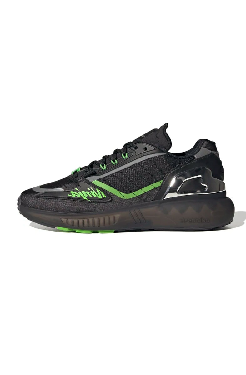 Tênis Adidas Zx 5k Boost Kawasaki Ninja Preto/Verde
