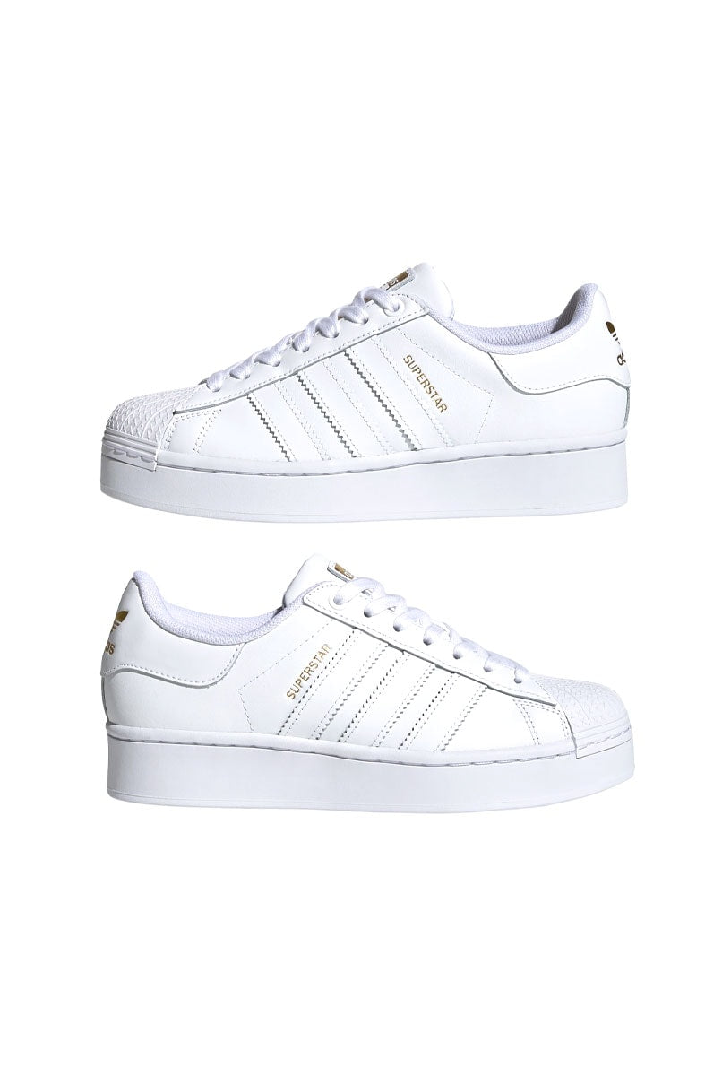 Tênis Adidas Superstar Bold Women's Branco/Dourado