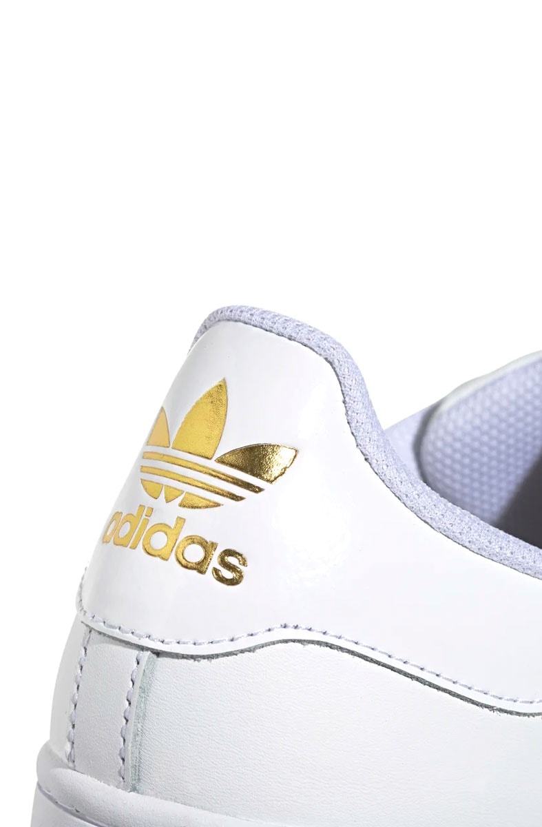 Tênis Adidas Superstar Bold Women's Branco/Dourado