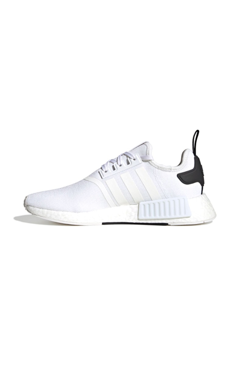 Tênis Adidas NMD R1 Parley Branco/Preto
