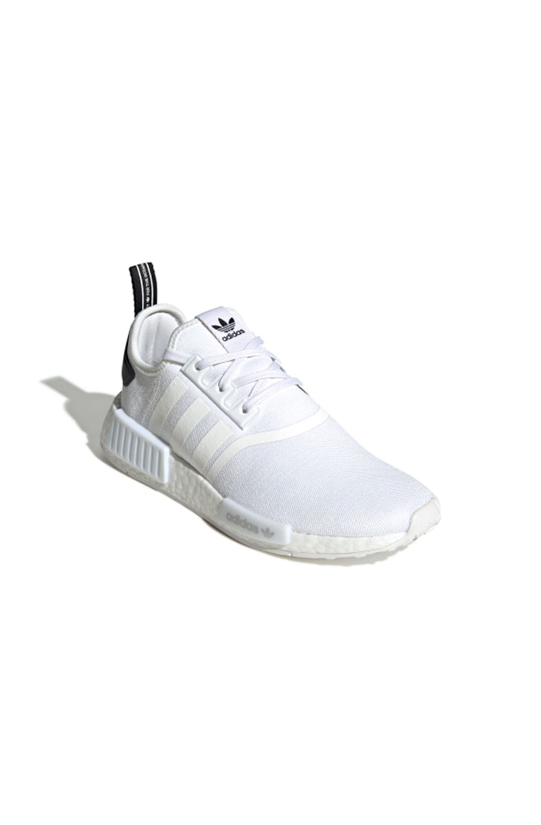 Tênis Adidas NMD R1 Parley Branco/Preto