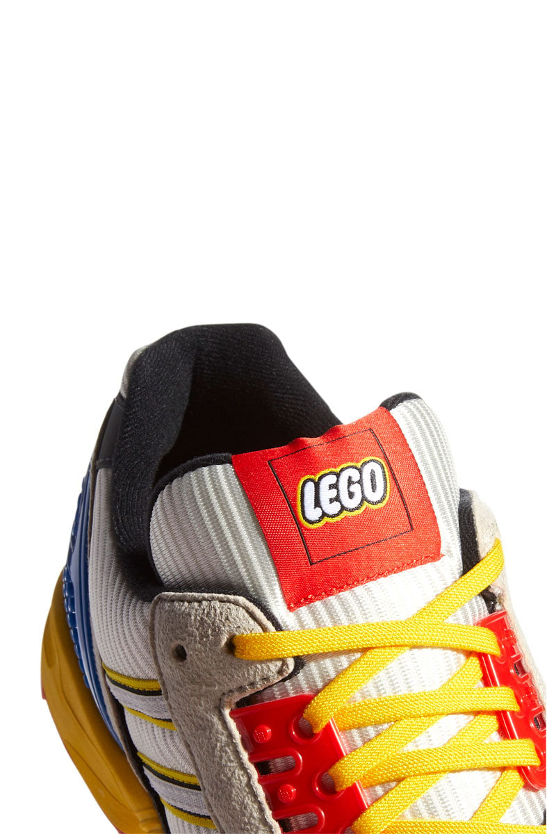 Tênis Adidas Lego Zx 8000 Bege/Amarelo/Azul
