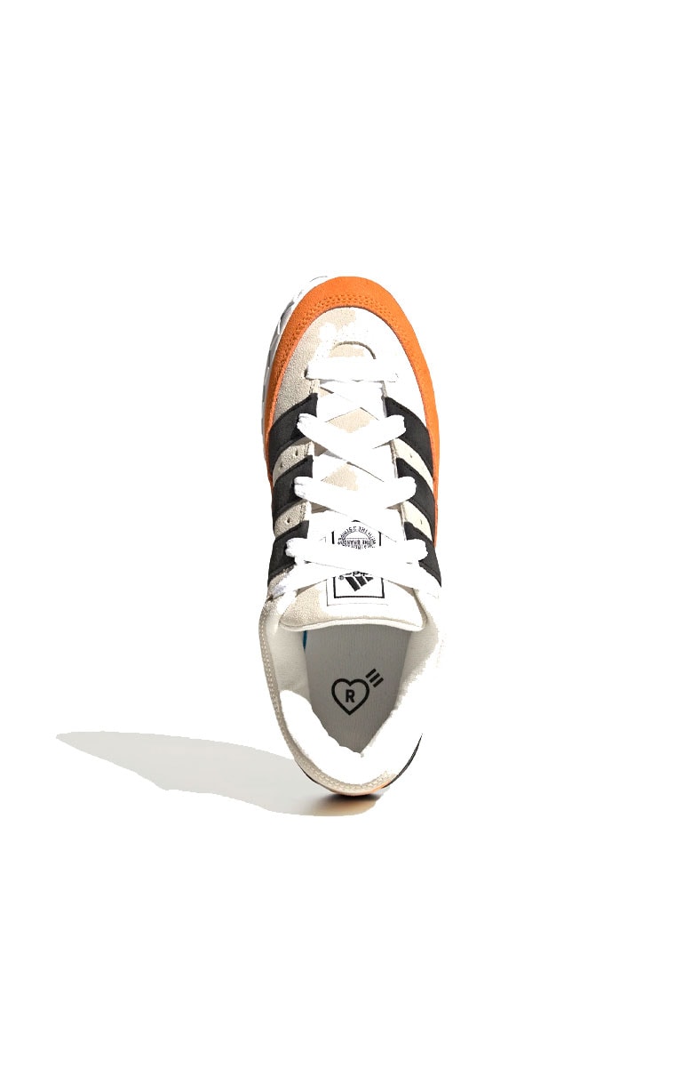 Tênis Adidas Adimatic x Human Made Hm Off White/Preto/Laranja