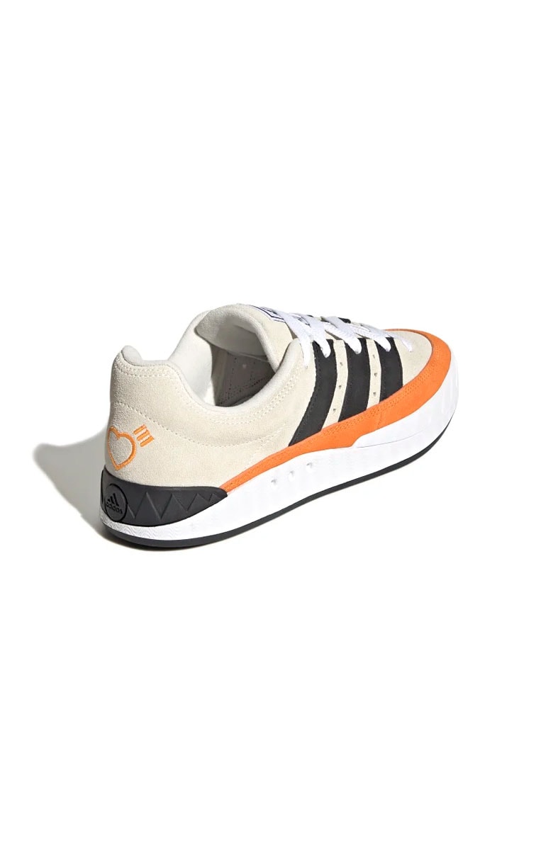 Tênis Adidas Adimatic x Human Made Hm Off White/Preto/Laranja