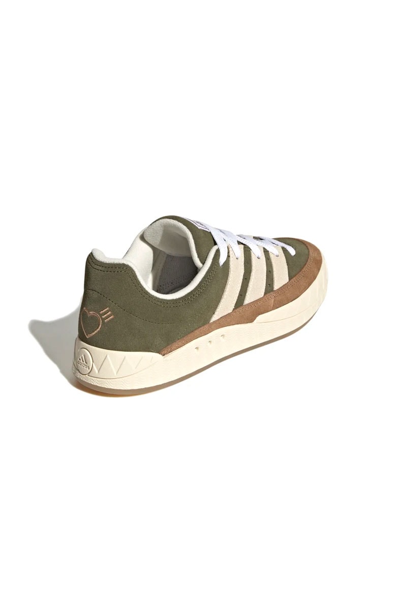 Tênis Adidas Adimatic x Human Made Hm Verde/Creme/Marrom