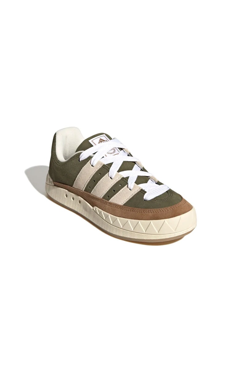 Tênis Adidas Adimatic x Human Made Hm Verde/Creme/Marrom