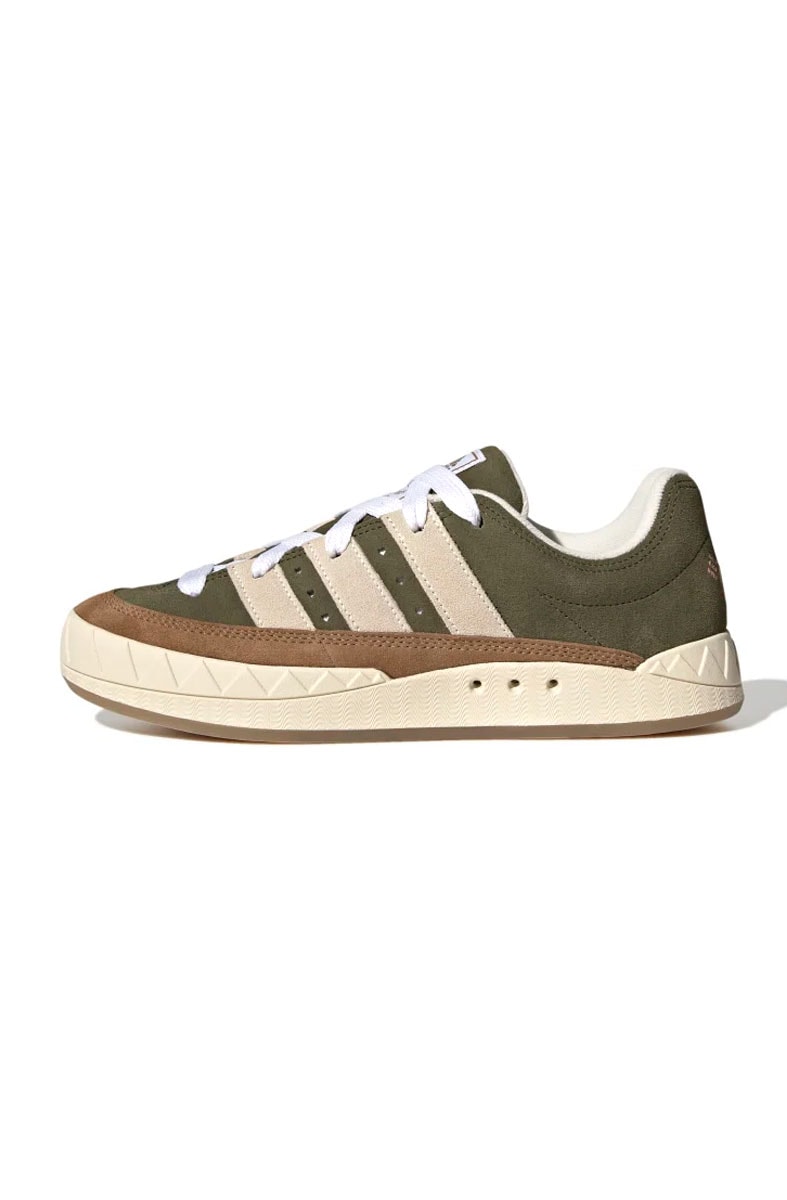 Tênis Adidas Adimatic x Human Made Hm Verde/Creme/Marrom