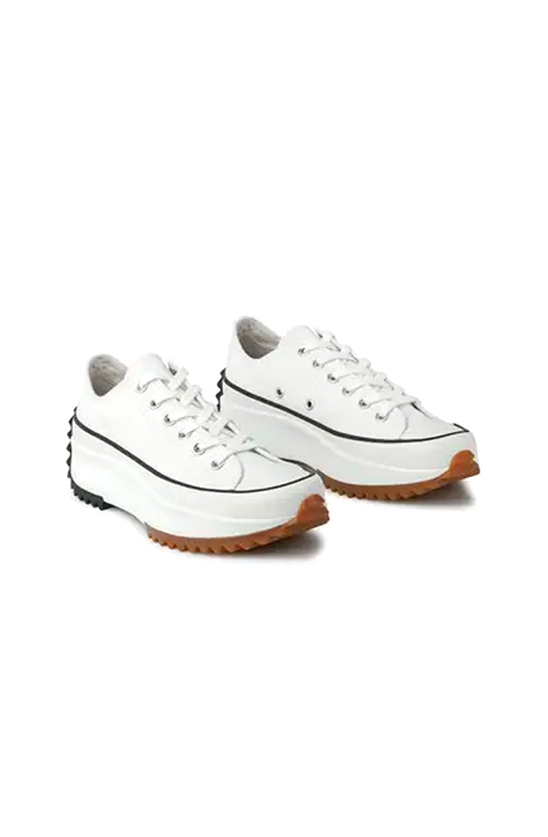 Tênis Converse Chuck Taylor All Star Run Star Hike Lift Branco/Preto/Marrom