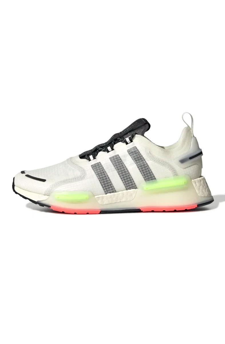 Tênis Adidas NMD _V3 Branco/Preto/Verde