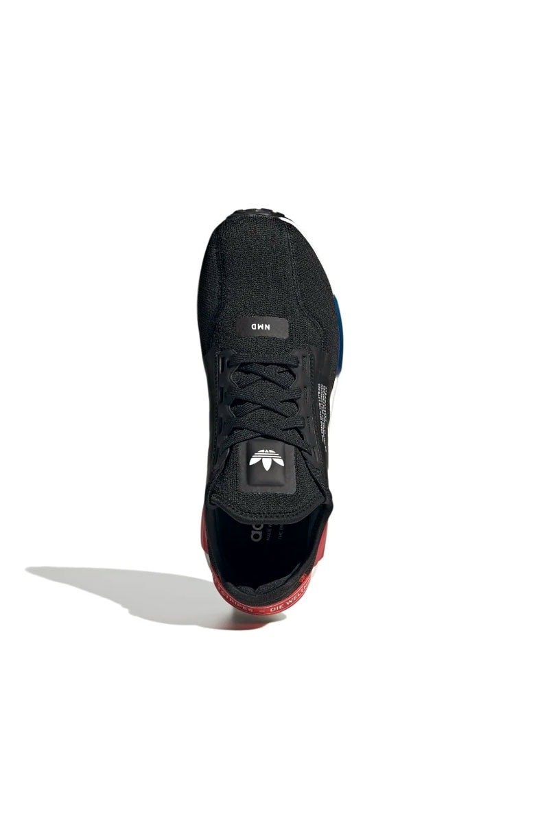 Tênis Adidas NMD _R1 V2 Preto/Branco/Vermelho