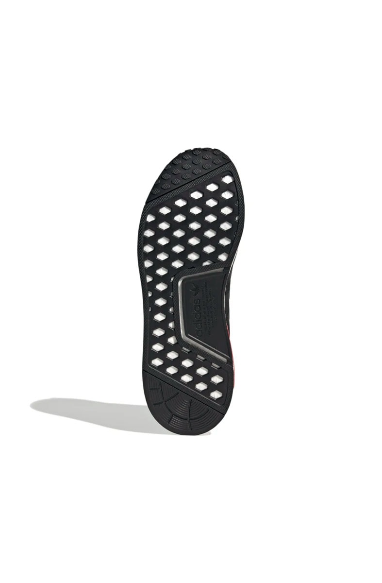 Tênis Adidas NMD _R1 V2 Preto/Branco/Vermelho