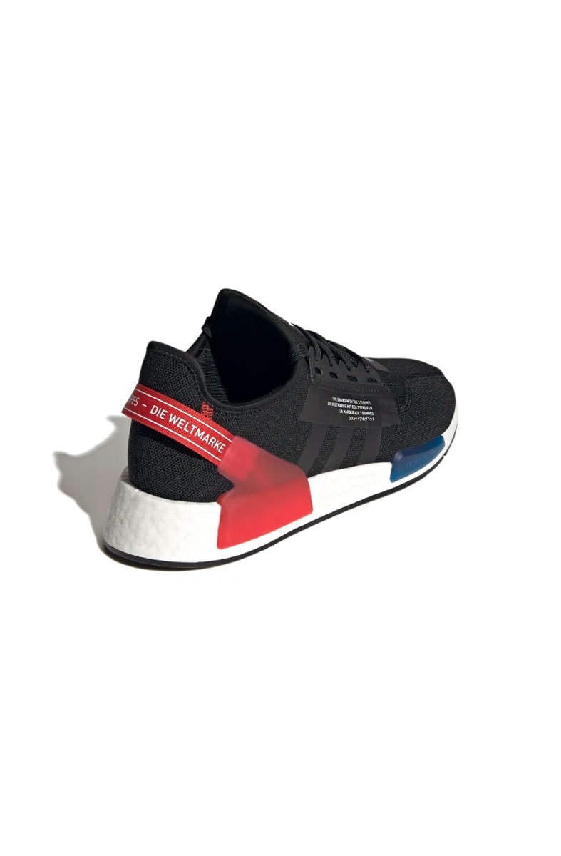 Tênis Adidas NMD _R1 V2 Preto/Branco/Vermelho