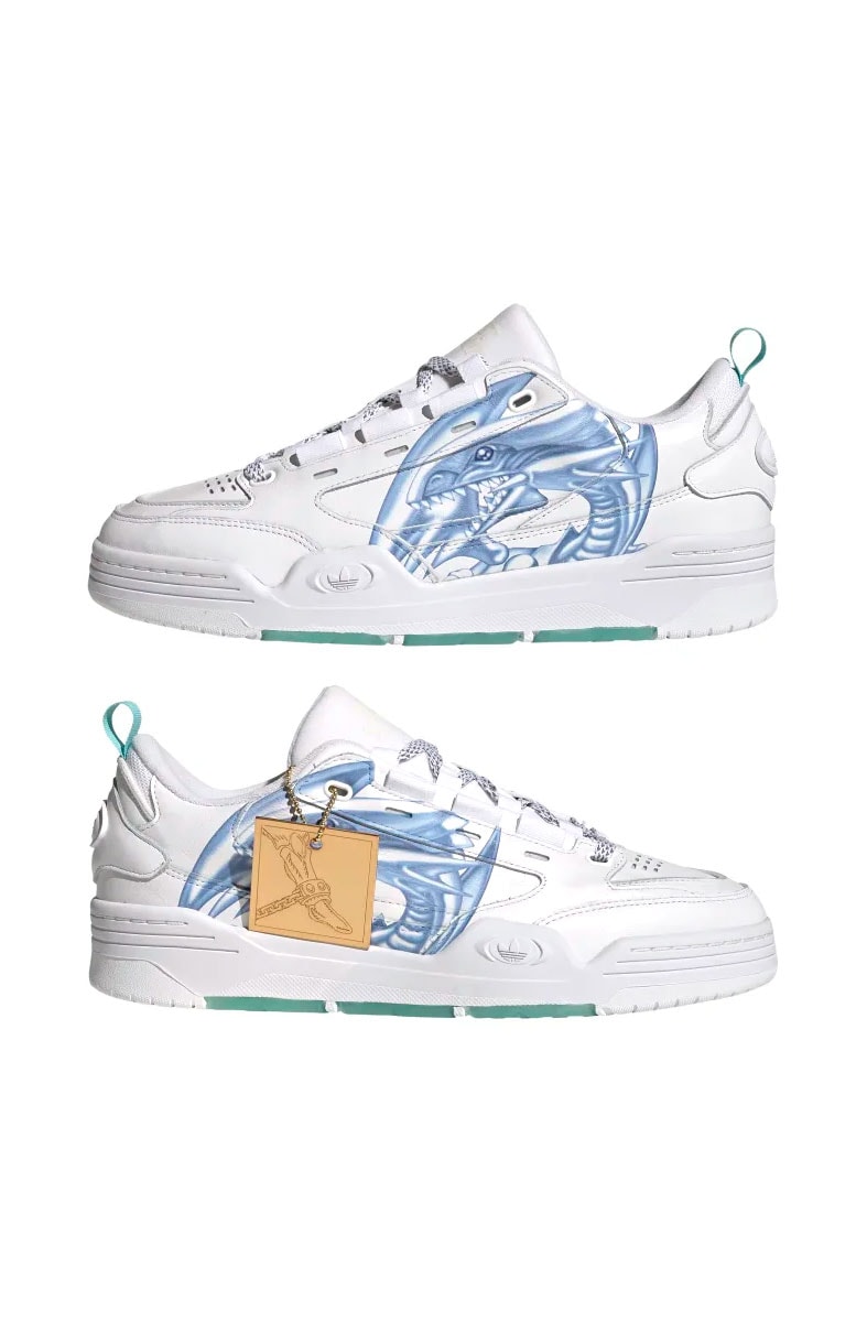 Tênis Adidas ADI2000 YU-GI-OH Dragão Branco de Olhos Azuis
