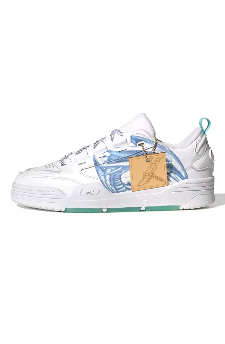 Tênis Adidas ADI2000 YU-GI-OH Dragão Branco de Olhos Azuis