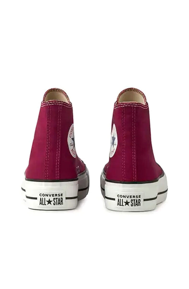 Tênis Converse Chuck Taylor All Star Lift Plataforma High Bordo/Burgundy