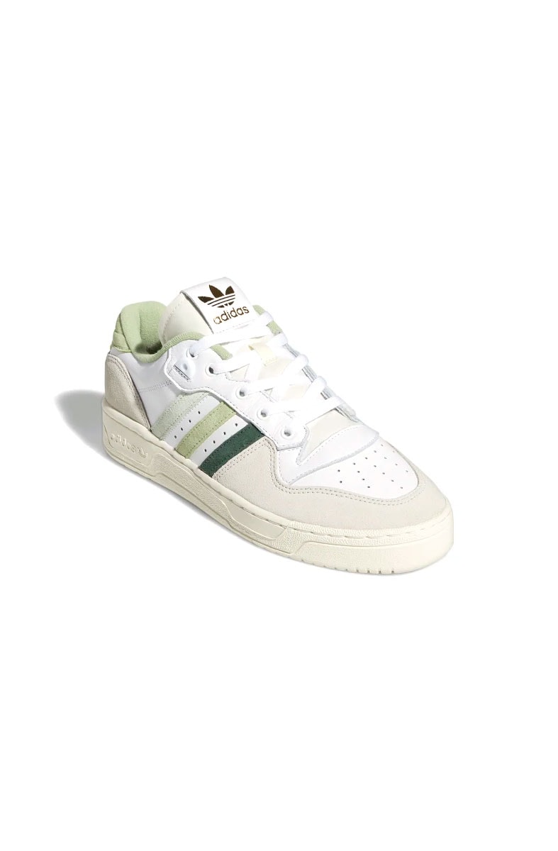 Tênis Adidas Rivalry Low Off-White/Verde