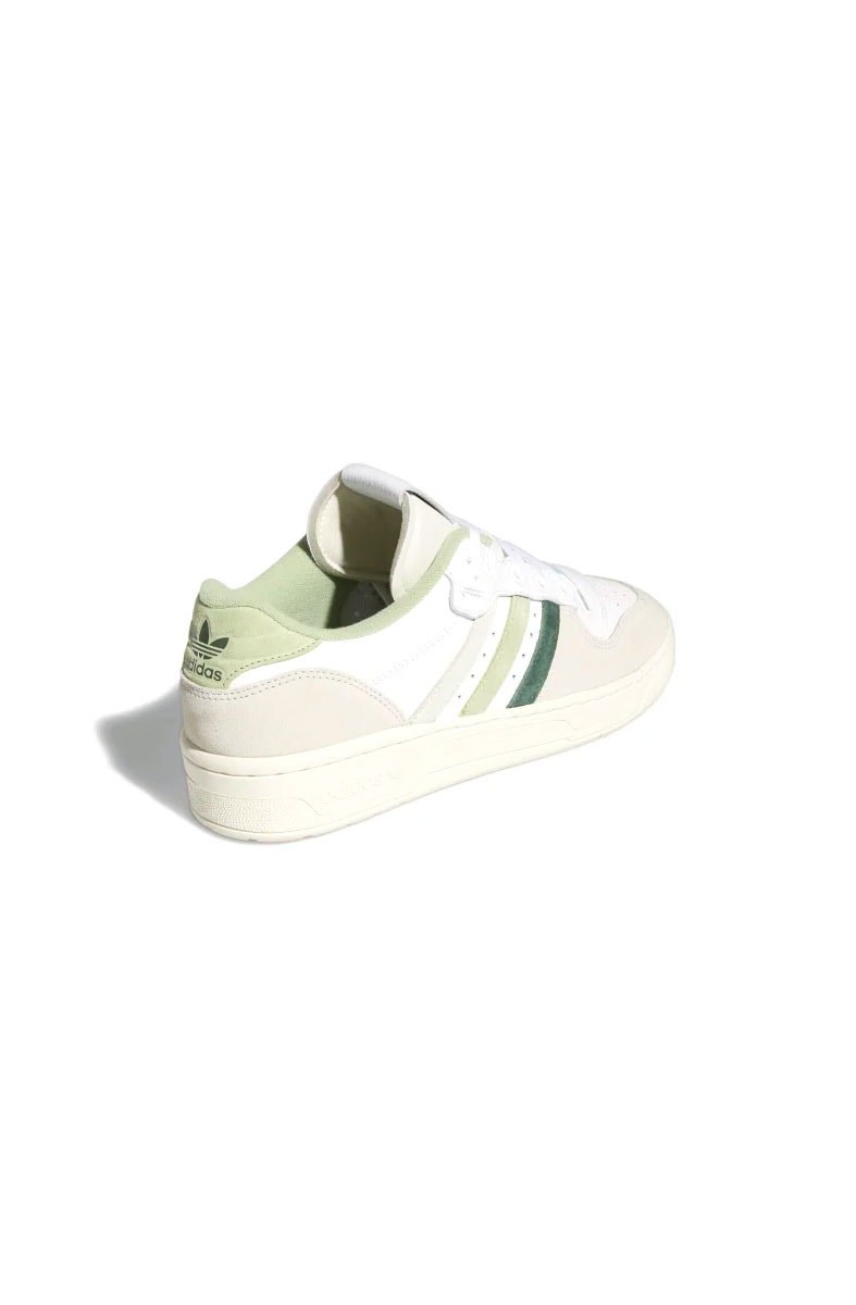 Tênis Adidas Rivalry Low Off-White/Verde