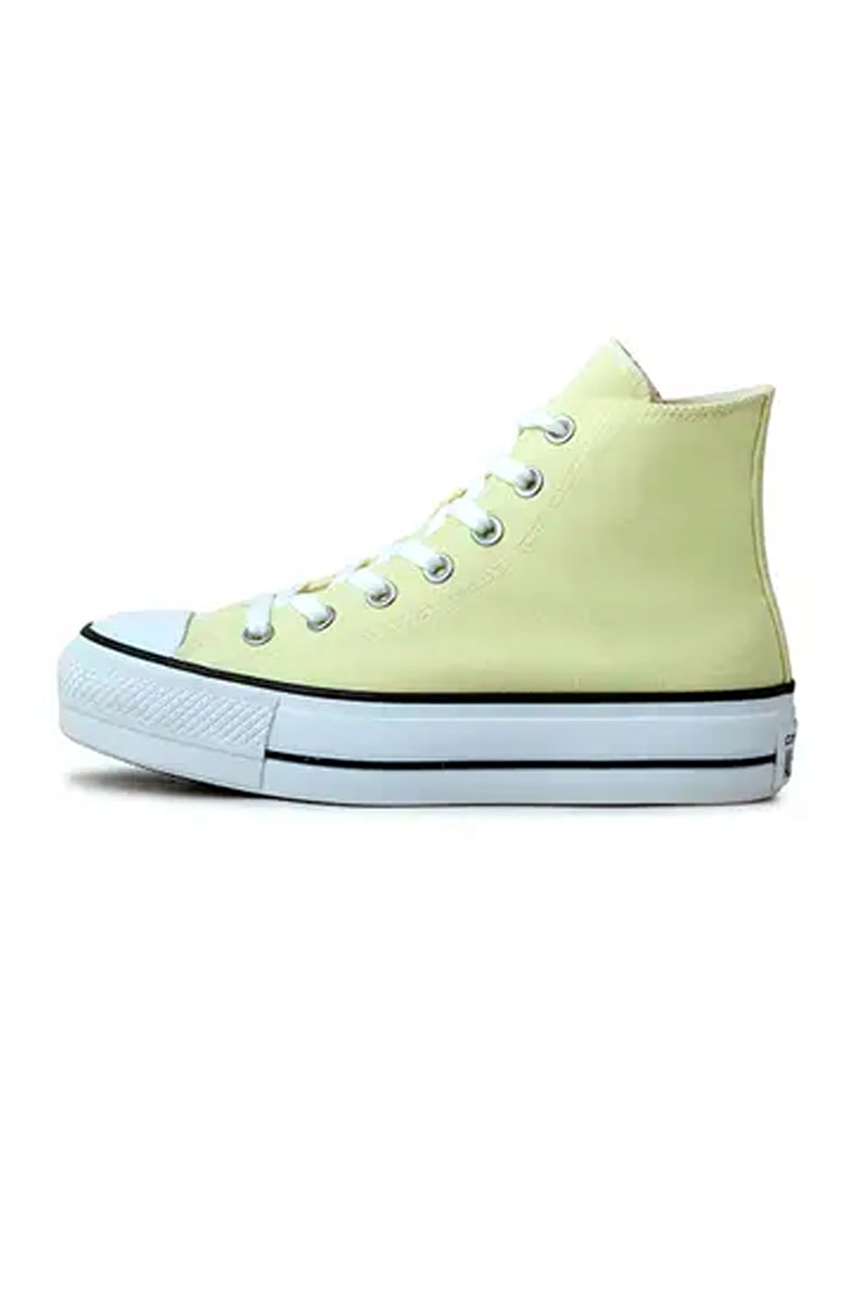 Tênis Converse Chuck Taylor All Star Lift High Plataforma Seasonal Colors Amarelo