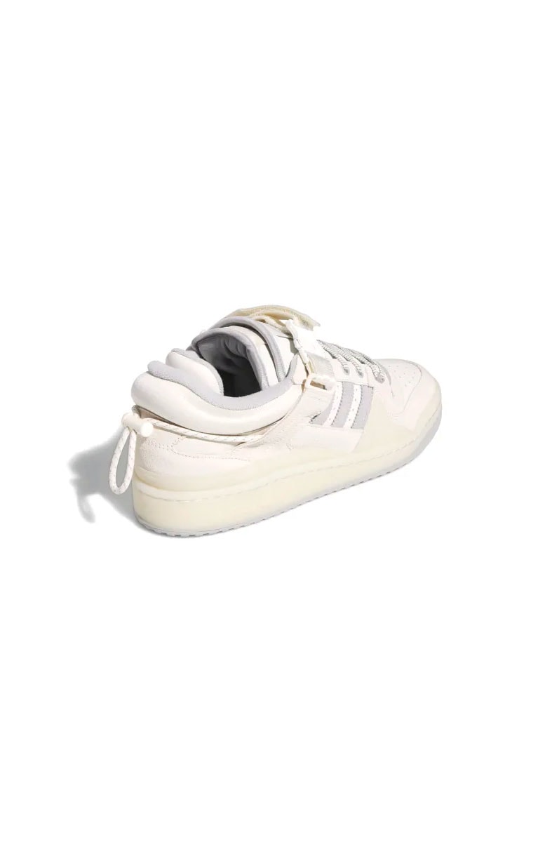 Tênis Adidas x Bad Bunny Forum Buckle Low Last White