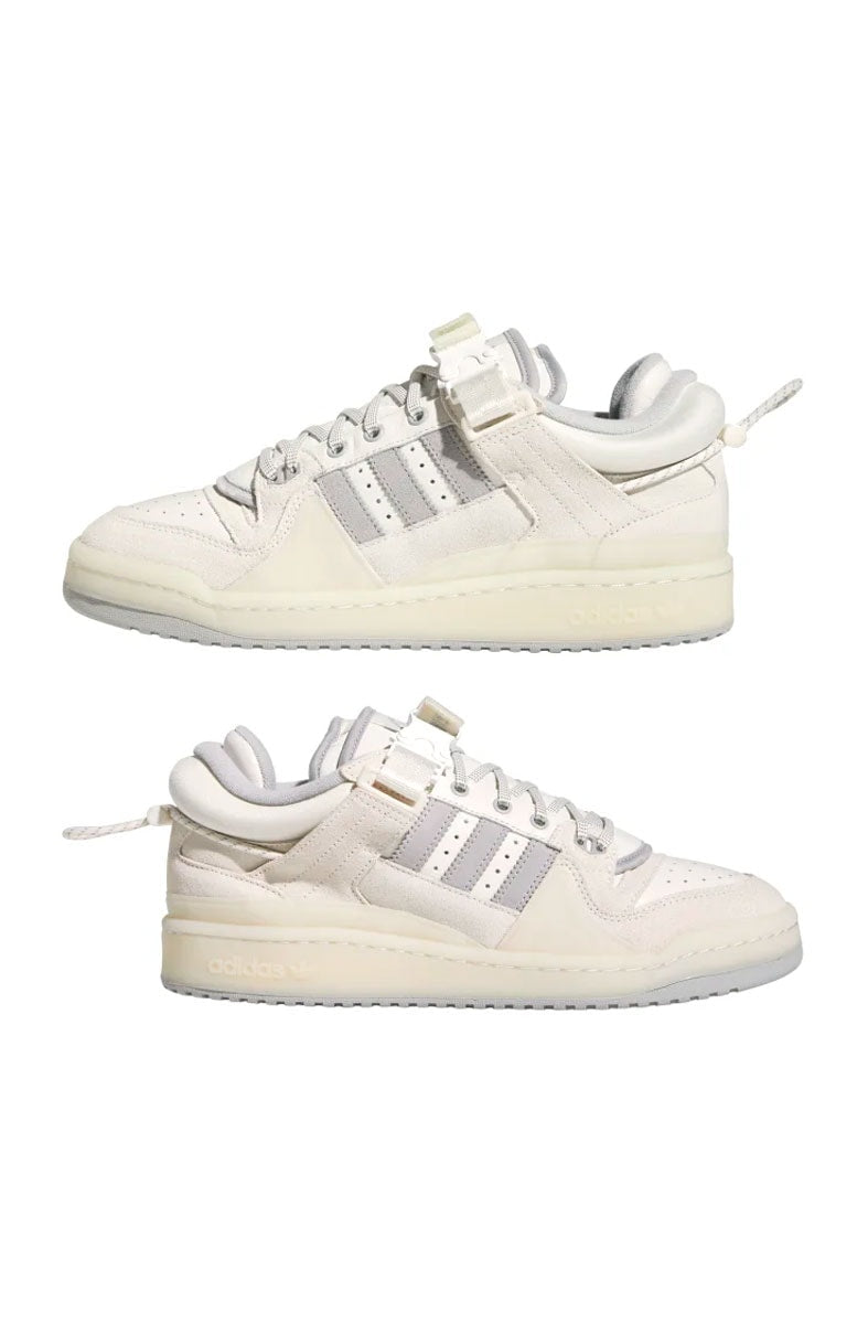 Tênis Adidas x Bad Bunny Forum Buckle Low Last White