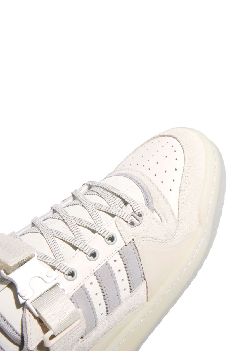 Tênis Adidas x Bad Bunny Forum Buckle Low Last White