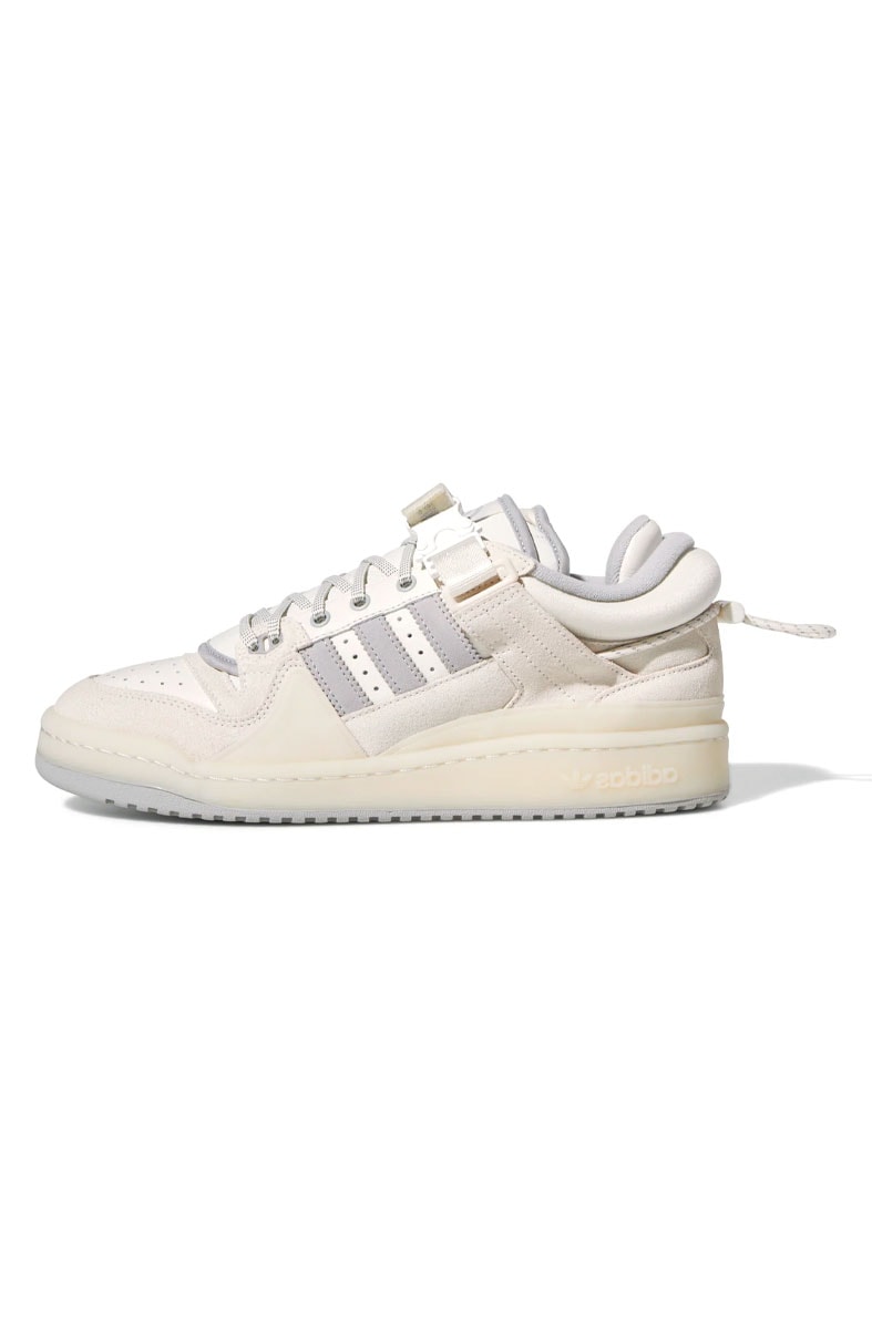 Tênis Adidas x Bad Bunny Forum Buckle Low Last White
