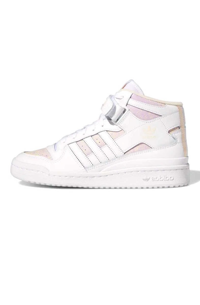 Tênis Adidas Forum Mid Feminino Branco/Color