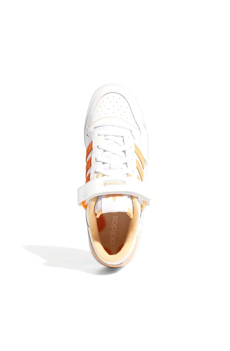 Tênis Adidas Forum Low Branco/Laranja
