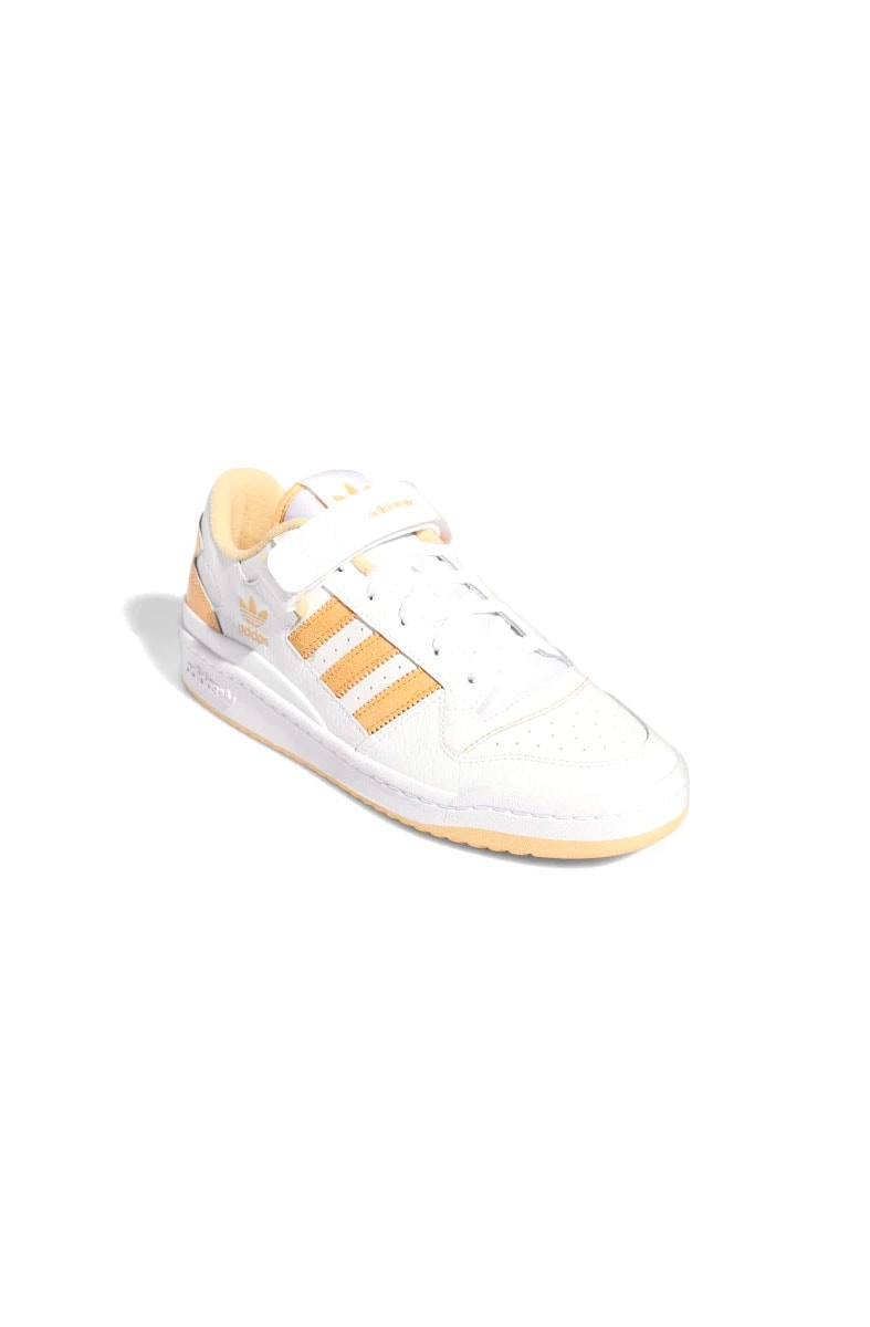 Tênis Adidas Forum Low Branco/Laranja