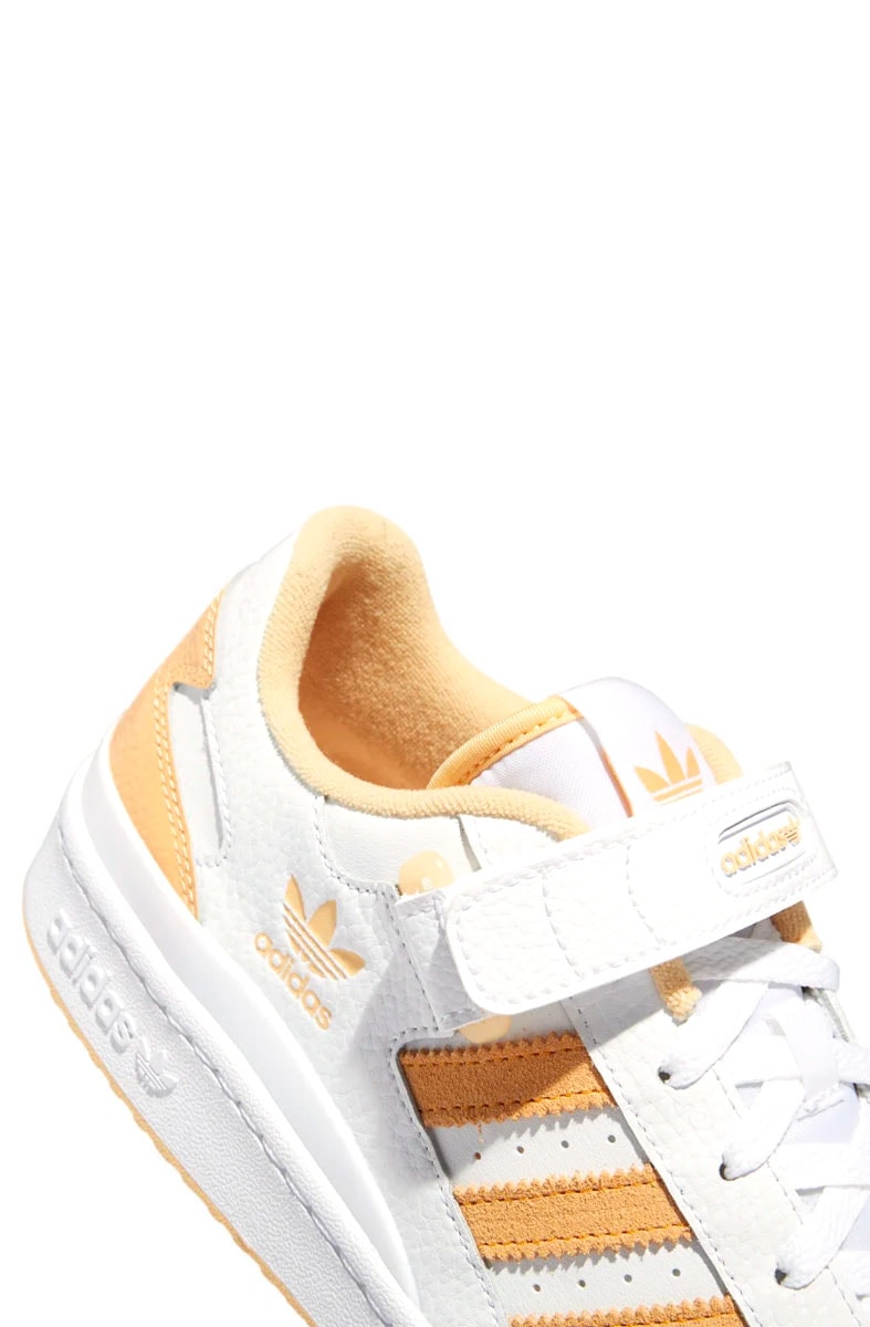 Tênis Adidas Forum Low Branco/Laranja