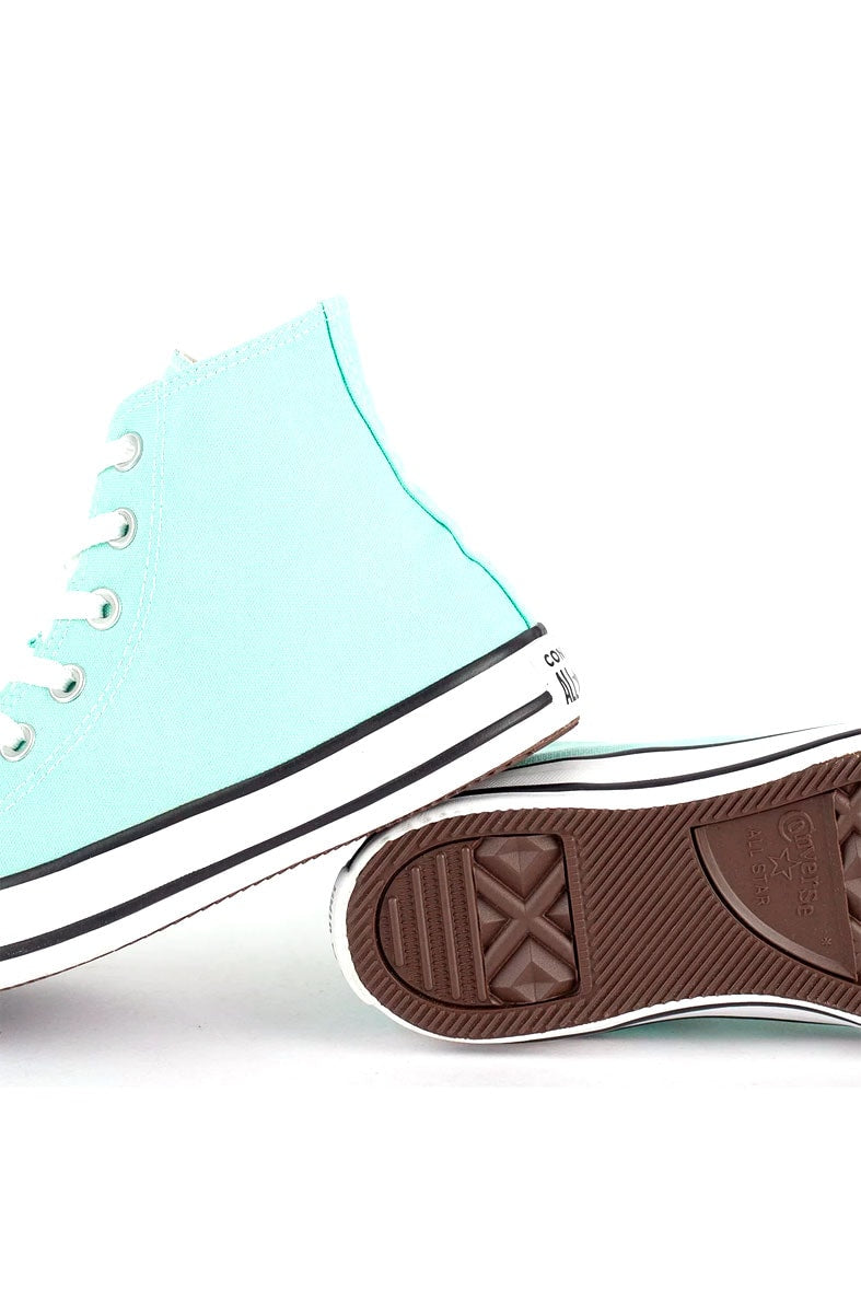 Tênis Converse Chuck Taylor All Star Seasonal Hi Colors Verde Água/Branco