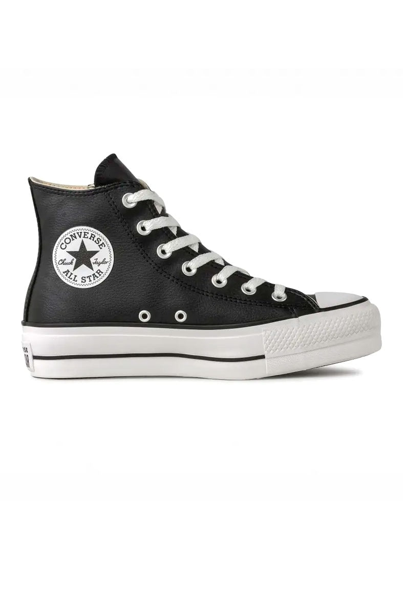 Tênis Converse Chuck Taylor All Star Lift HI Plataforma Preto/Branco
