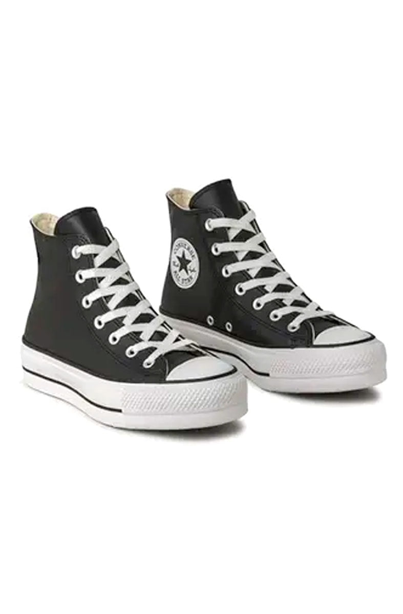 Tênis Converse Chuck Taylor All Star Lift HI Plataforma Preto/Branco