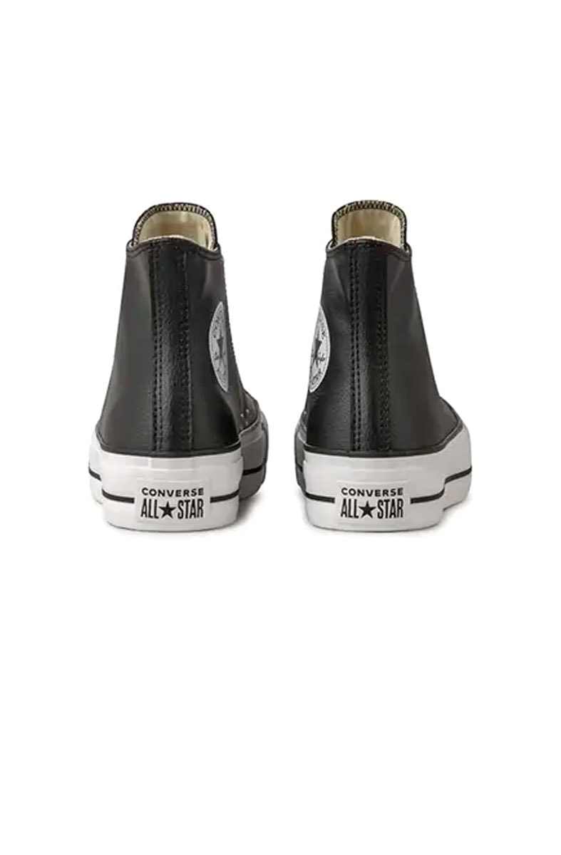 Tênis Converse Chuck Taylor All Star Lift HI Plataforma Preto/Branco