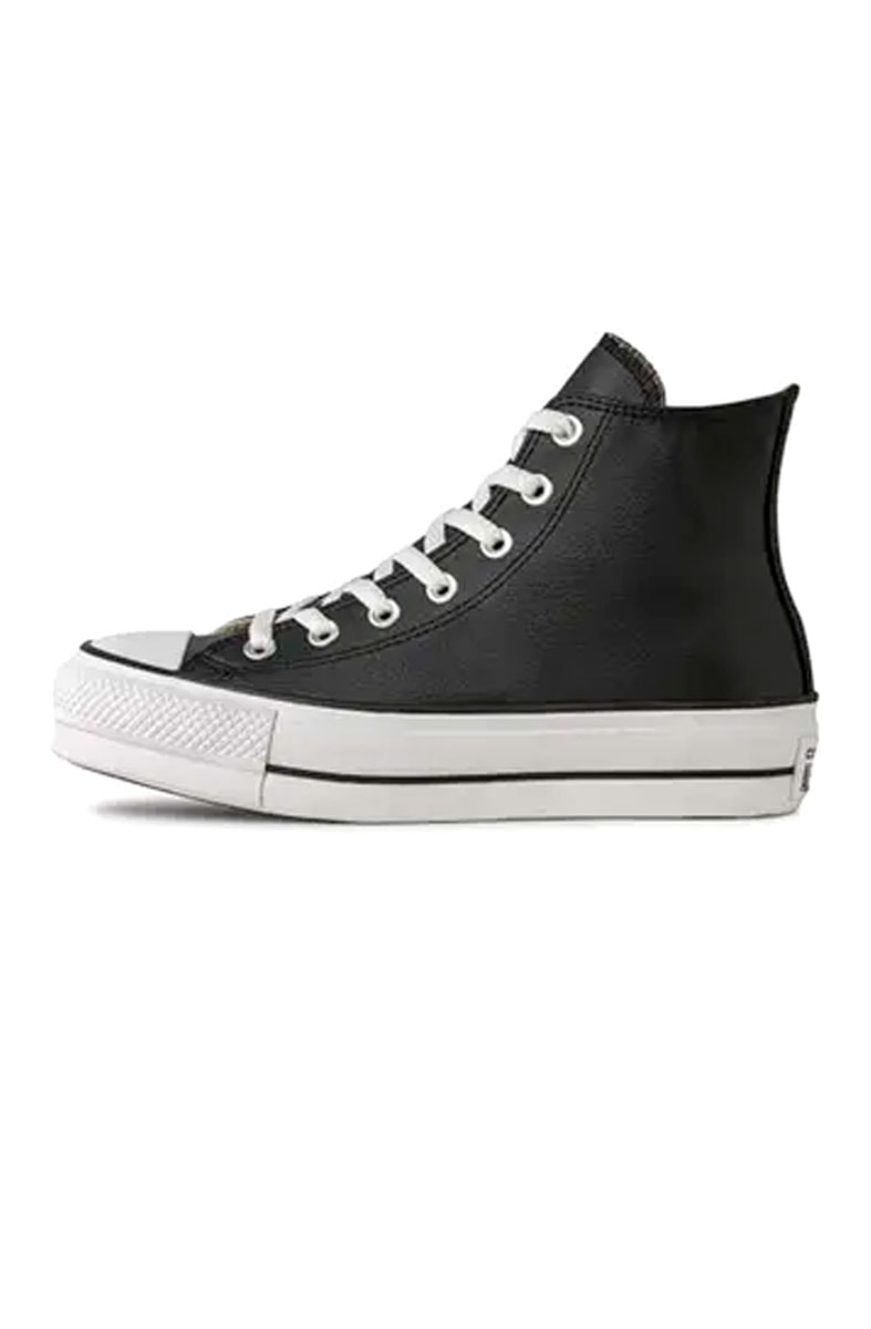 Tênis Converse Chuck Taylor All Star Lift HI Plataforma Preto/Branco