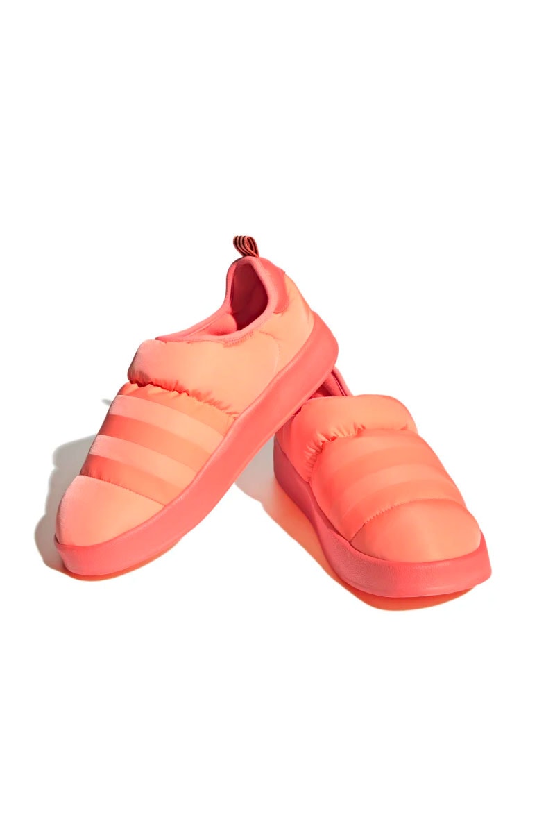 Tênis Adidas Puffylette Adventure Laranja