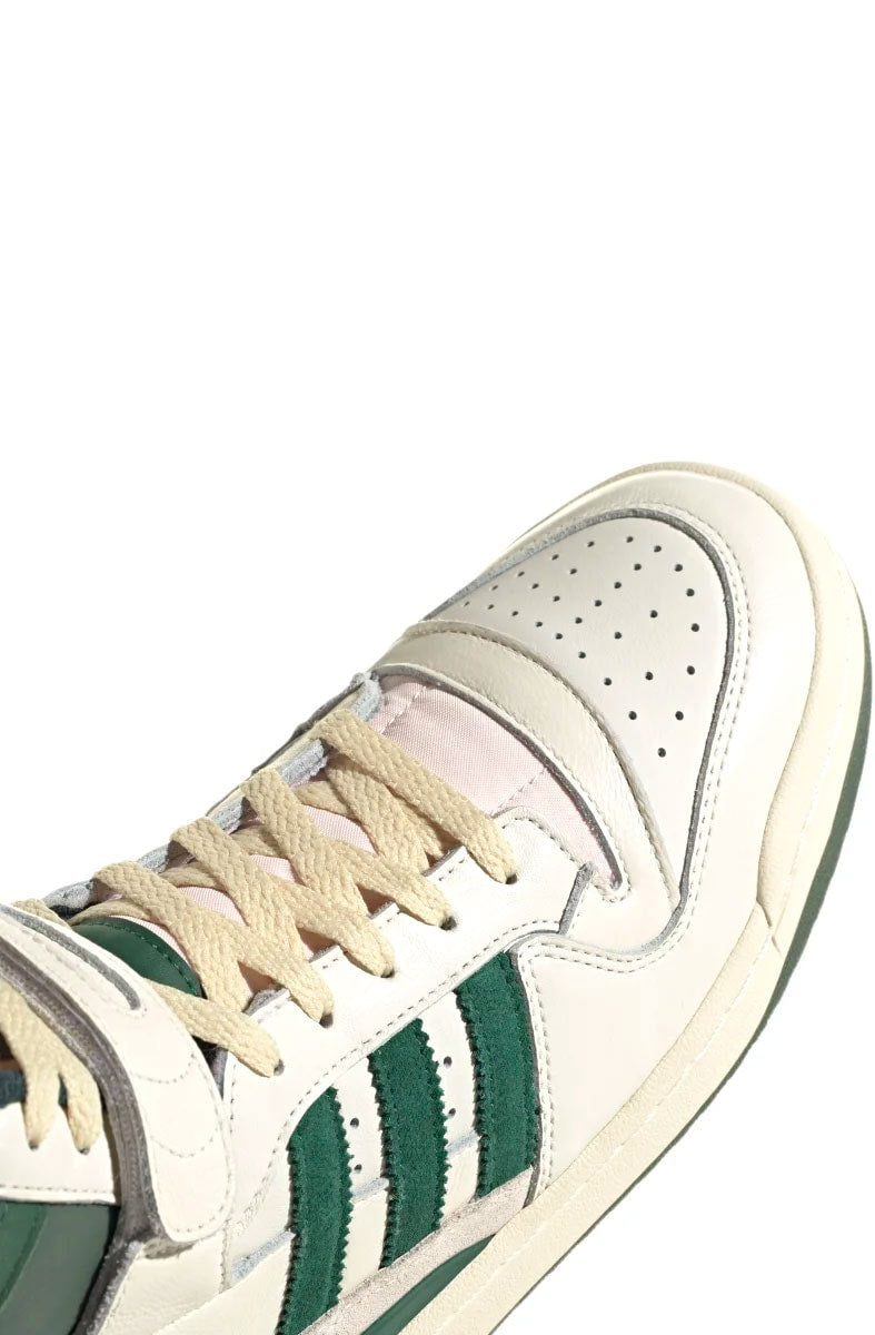 Tênis Adidas Forum 84 High Off White/Verde Escuro
