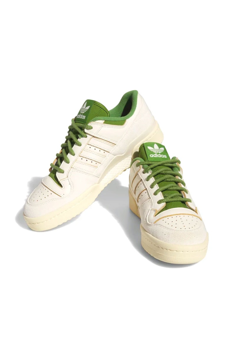Tênis Adidas Forum 84 Low Classic Off White/Verde