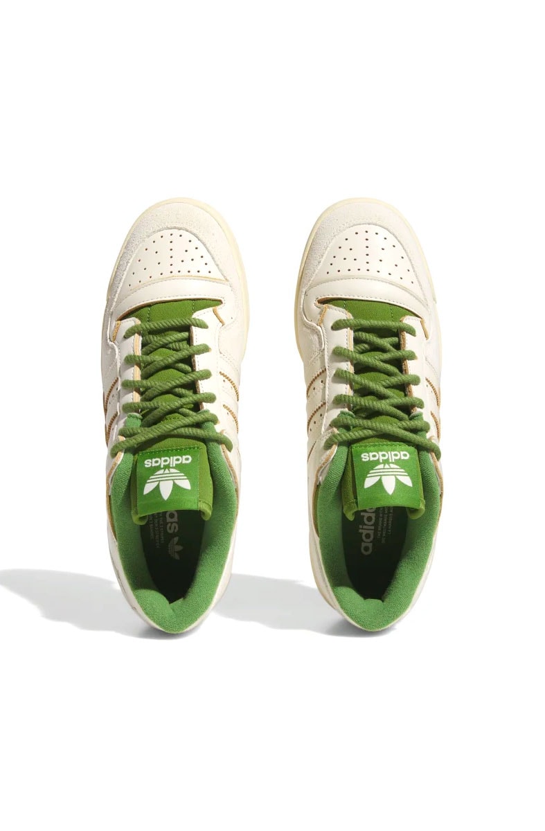 Tênis Adidas Forum 84 Low Classic Off White/Verde