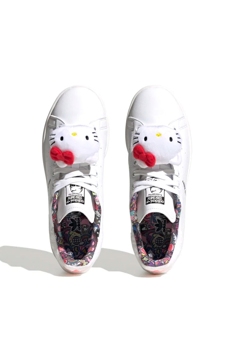 Tênis Adidas Stan Smith Hello Kitty Feminino Branco