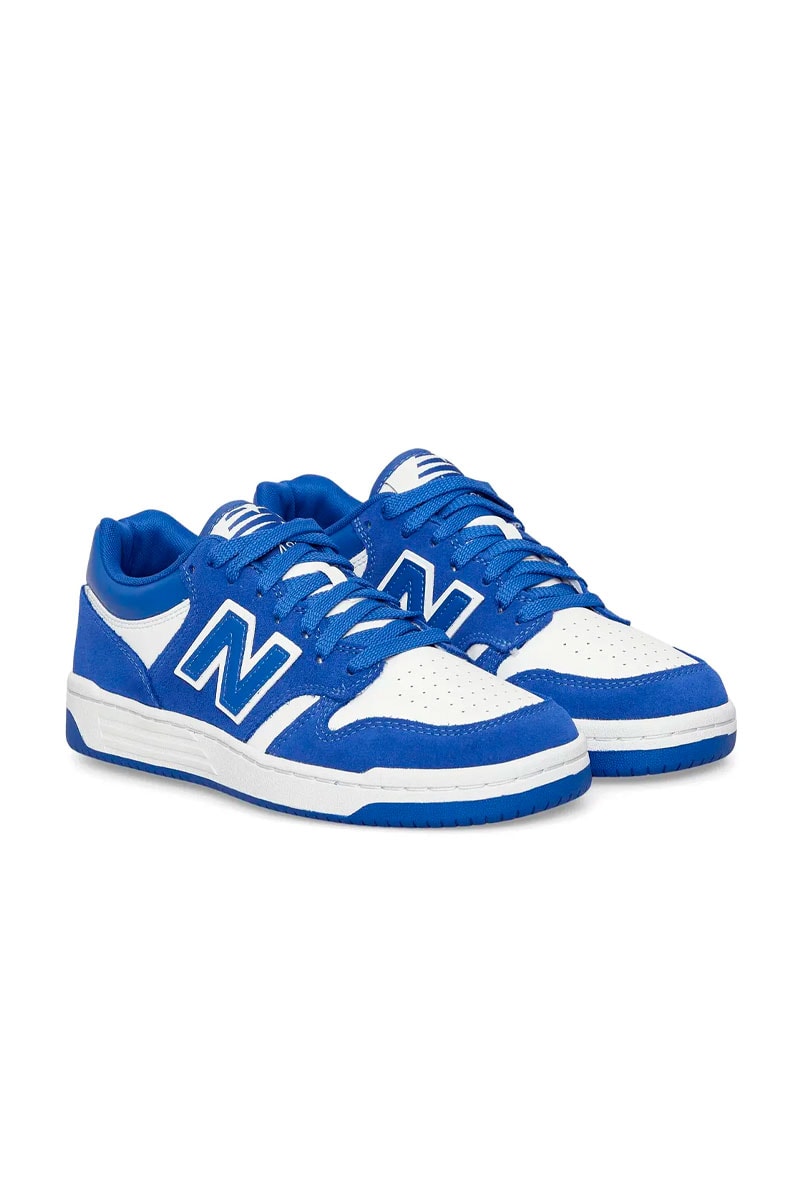 Tênis New Balance 480 Low BB480LWH Masculino Azul/Branco