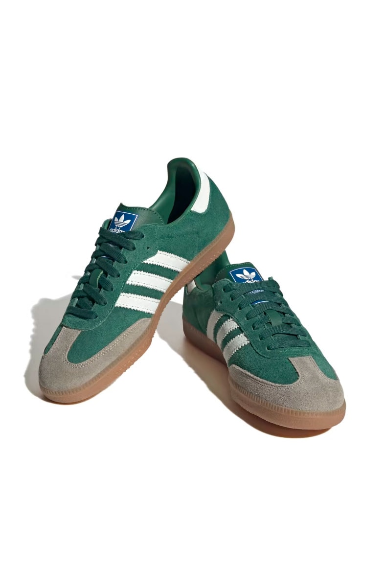 Tênis Adidas Samba OG Verde/Branco ID2054
