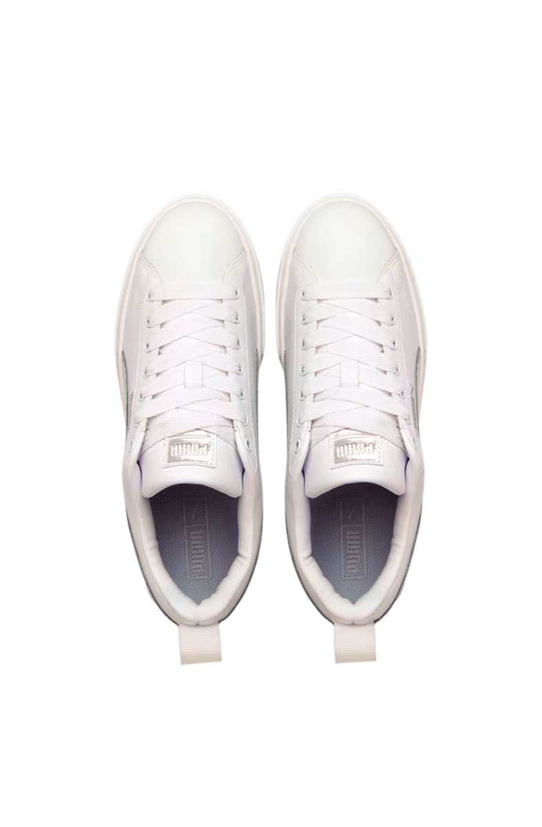 Tênis Puma Mayze Glow Feminino Branco/Prata 394970-01