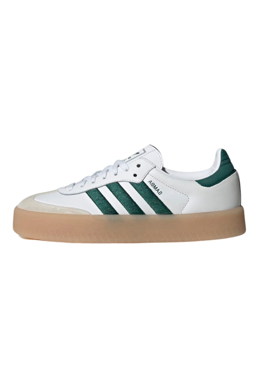 Tênis Adidas Sambae Feminino Branco/Verde ID0440