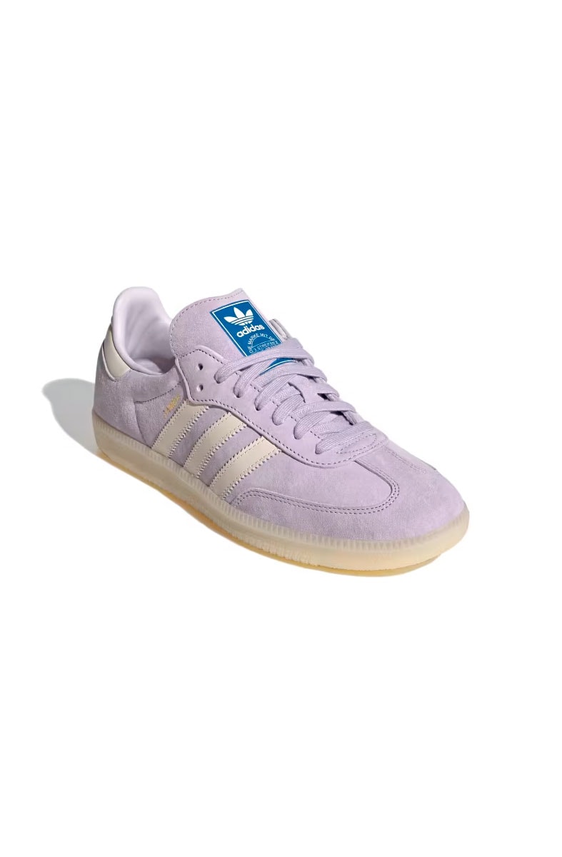 Tênis Adidas Samba OG Lilás/Off-White IG6176