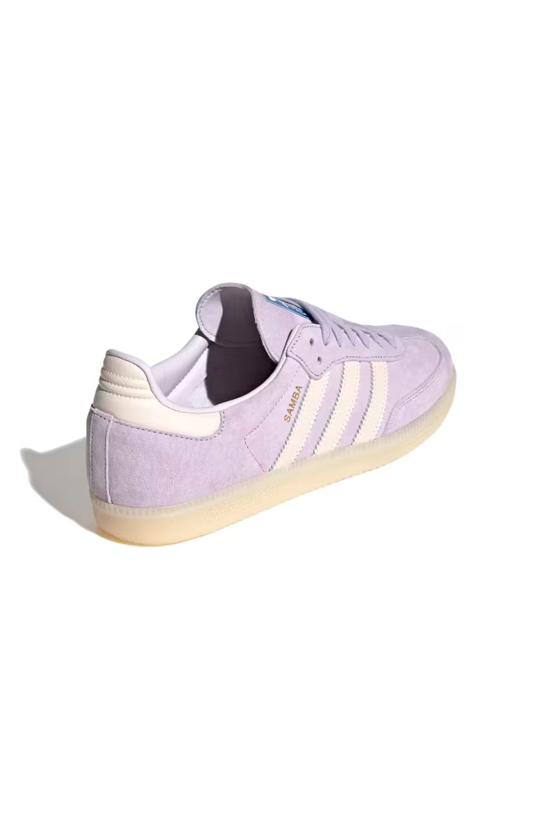 Tênis Adidas Samba OG Lilás/Off-White IG6176