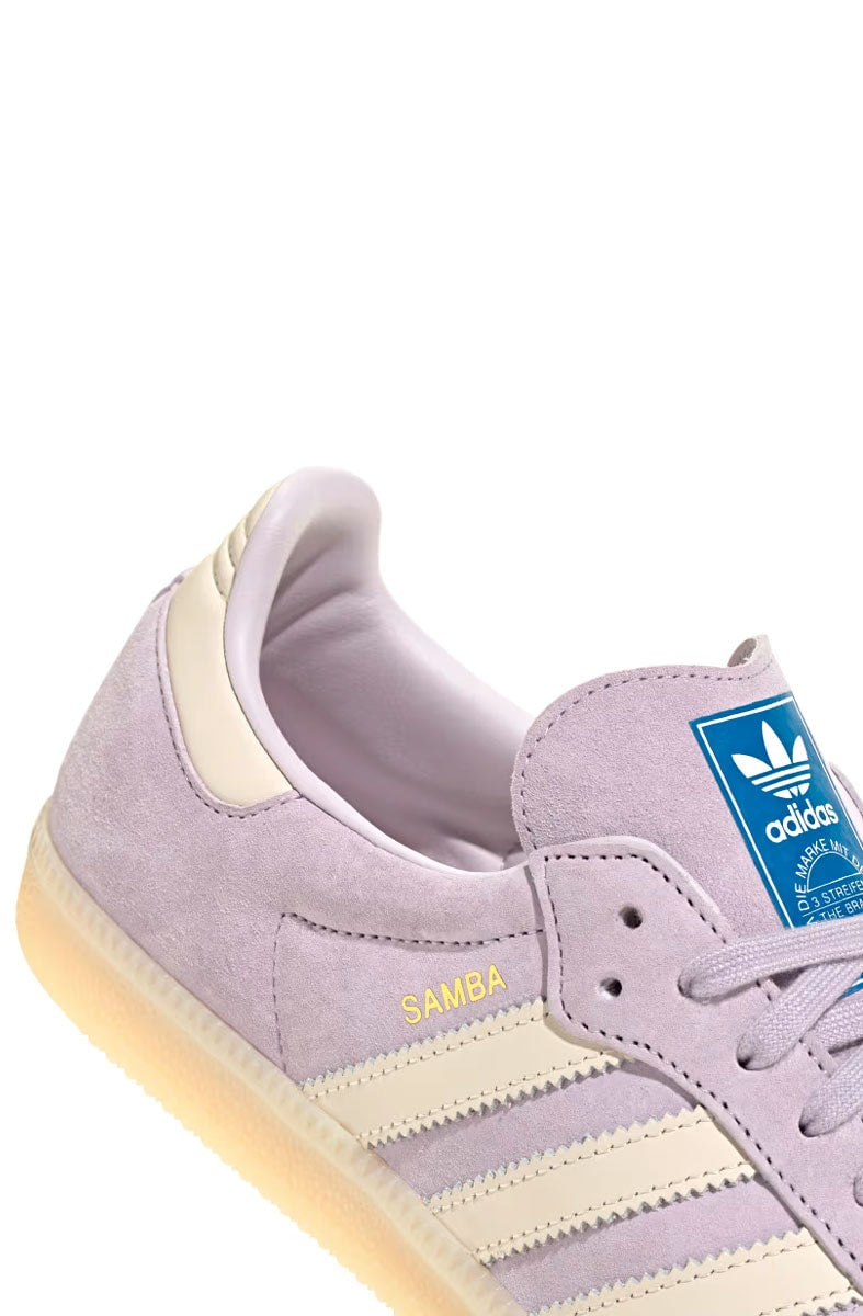 Tênis Adidas Samba OG Lilás/Off-White IG6176