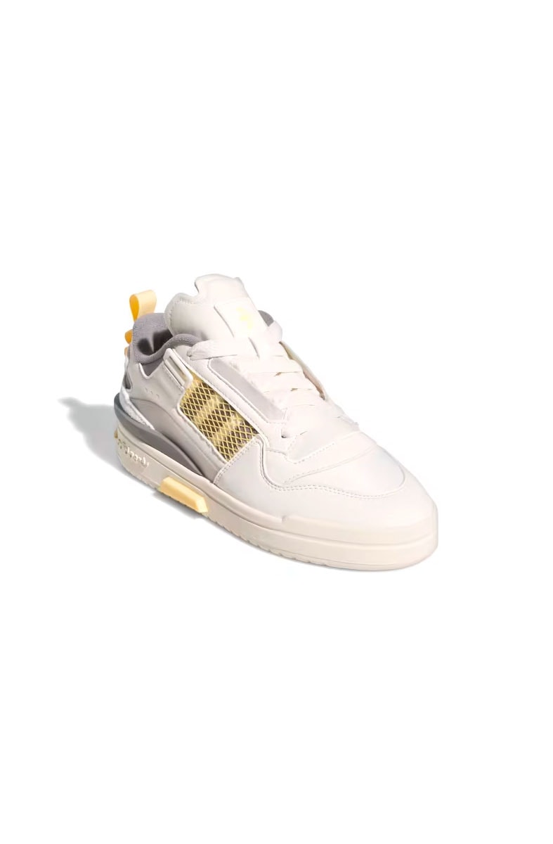 Tênis Adidas Forum Mod Low Branco/Amarelo IE5917