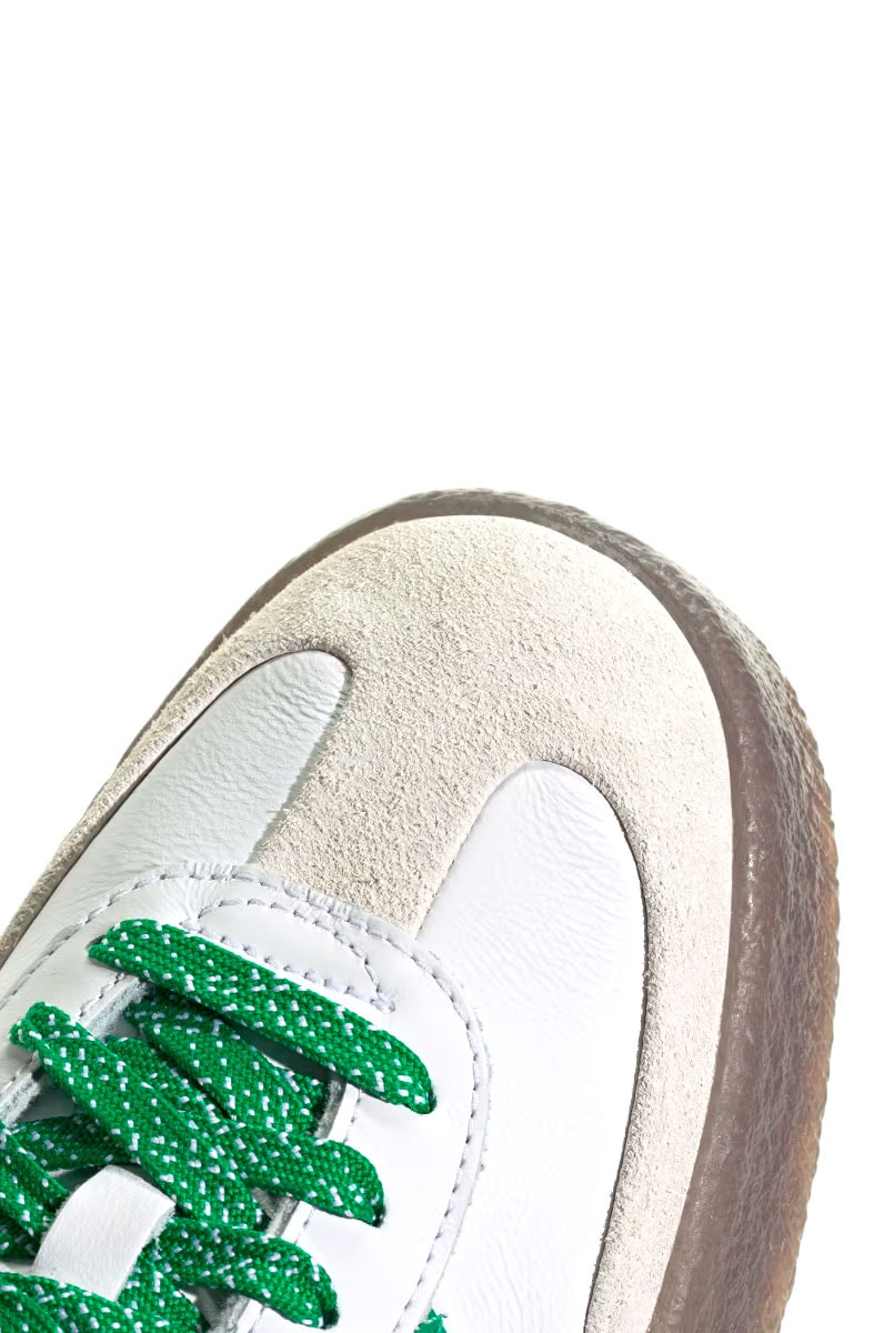 Tênis Adidas Sambae Feminino Branco/Verde IE9105